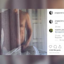 Jorge Javier Vázquez incendia las redes con una sensual fotografía