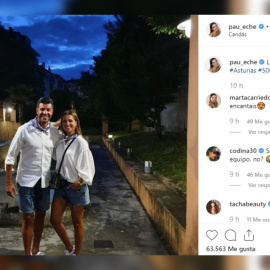 Paula Echevarría y Miguel Torres disfrutan de su amor en Asturias