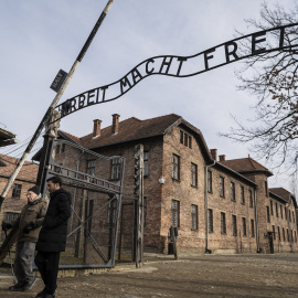 24/01/2022-Vista del campo de concentración y exterminio de Auschwitz, Polonia (26/0172020).