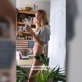 María Pombo enseña por primera vez su barriga de embarazada