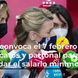Díaz convoca el 7 febrero a sindicatos y patronal para abordar el salario mínimo