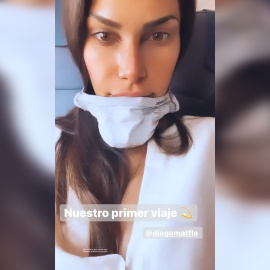 Carla Barber y Diego Matamoros comparten su primer viaje juntos