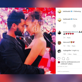 Bella Hadid y The Weekend han vuelto a romper