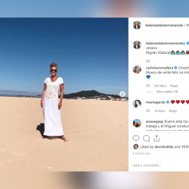 Belén Esteban hace su versión del 'posado del verano'