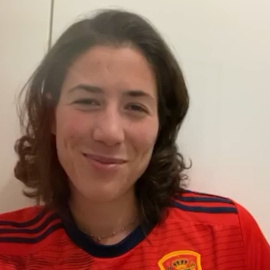 Muguruza relata la "emoción" que sintió con el gol de Iniesta en el Mundial