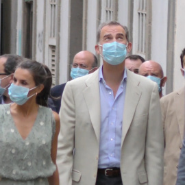 Los Reyes comienzan su gira visitando Gran Canaria