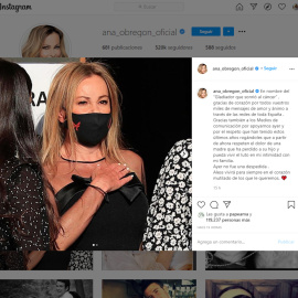 Ana Obregón lanza un mensaje tras el funeral de su hijo Aless