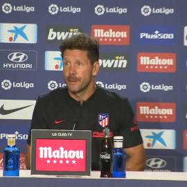 Cholo Simeone, entrenador del Atlético de Madrid