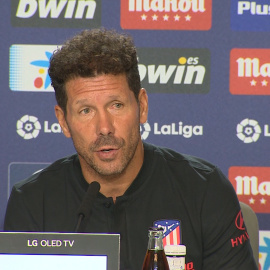 El Atlético de Madrid prepara su partido del domingo contra el Getafe