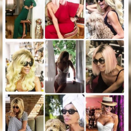 Bibiana Fernández se suma a la moda de las pelucas