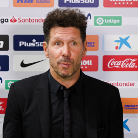 Simeone valora el juego del Atlético en la victoria frente al Mallorca