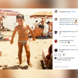 Miguel Ángel Muñoz cumple 37 años