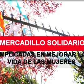 Mercadillo solidario: implicadas en mejorar la vida de las mujeres