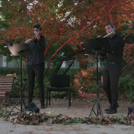 El Jardín Botánico inauguró ayer un ciclo de 'Paseos Musicales' de la mano de la Orquesta Sinfónica