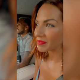 Tamara Gorro disfruta de la noche madrileña