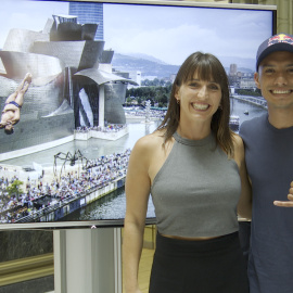 Presentación de la final del mundial de saltos "Red Bull Cliff Diving"