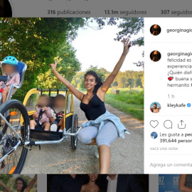 Georgina Rodríguez innova planes junto a sus hijos