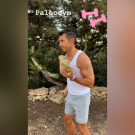 Jesús Vázquez muestra su espectacular físico a sus 54 años