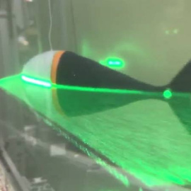 Imágenes del 'Tunabot' en acción