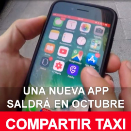 Crean una app para compartir taxi: ¿se está 'uberizando' el sector?