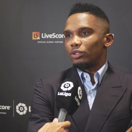 Eto'o: "El Barça aún no ha arrancado porque Messi no ha empezado a jugar"
