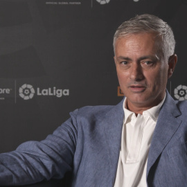 Mourinho disfruta por primera vez como aficionado de LaLiga