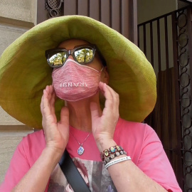 Antonia Dell' Atte reaparece tras su accidente