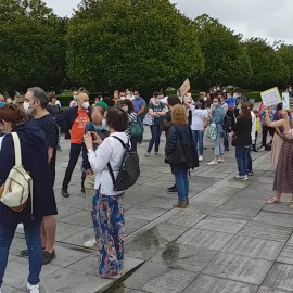 Profesores de Conservatorio reclaman en Gijón la convocatoria de 80 plazas de interinos