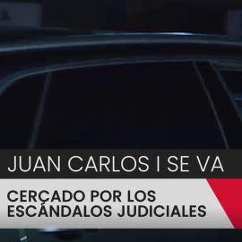Juan Carlos I abandona España