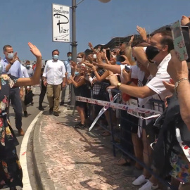 Los Reyes reciben un baño de masas en Cantabria