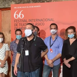 Pepón Nieto confiesa el miedo ante el estreno en el Festival de Mérida