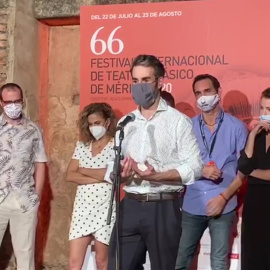 Daniel Muriel destaca que el Festival de Mérida hace posible que el teatro continúe