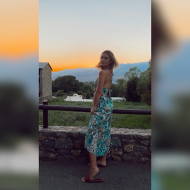 Laura Escanes desconecta con Risto Mejide en plena naturaleza