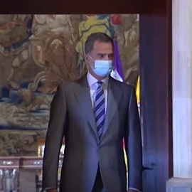 Sin noticias del rey emérito, Felipe VI sigue su agenda obviando la huida