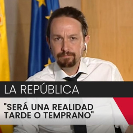 Pablo Iglesias: "Tarde o temprano los jóvenes impulsarán una república en España"