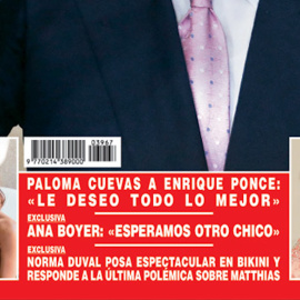 Ana Boyer desvela el sexo de su segundo hijo