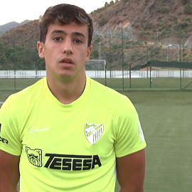 Iván Jaime (Málaga CF) describe al Espanyol como "muy buen equipo"