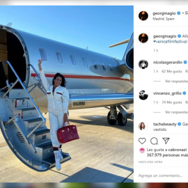 Georgina Rodríguez volverá a pisar la alfombra roja del Festival de Cine de Venecia