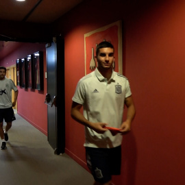 La Selección, horas antes de su partido contra Ucrania