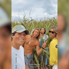 María Pombo y Pablo Castellano disfrutan de una escapada familiar