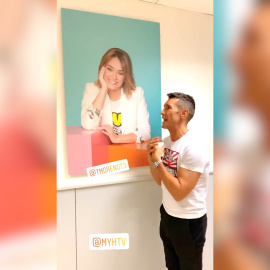 Jesús Vázquez pide consejo a Toñi Moreno para presentar 'MyHyV'