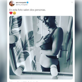 Ana Morgade anuncia que está embarazada