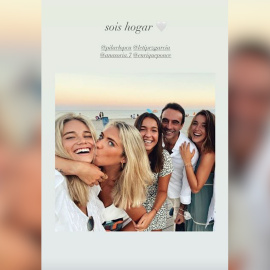 Enrique Ponce, uno más entre las amigas de Ana Soria