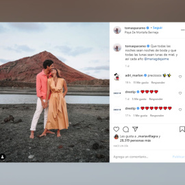 María García de Jaime y Tomás Páramo celebran su aniversario de bodas