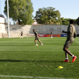 Entrenamiento del Atlético de Madrid sin el Cholo Simeone, positivo en coronavirus