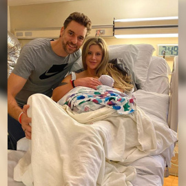 Pau Gasol y Cat McDonnell homenajean a Kobe Bryant con el nombre de su hija