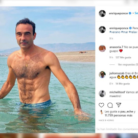 Enrique Ponce y Ana Soria reaparecen en redes para compartir su "penúltimo baño"