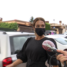 Paula Echevarría, la más fashion en la 'vuelta al cole' de Daniella