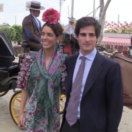 Los Duques de Huéscar dan la bienvenida a su primera hija, Rosario
