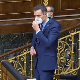 Los políticos no terminan de adaptarse a las mascarillas